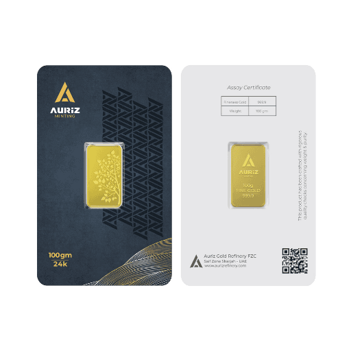 10g Auriz Gold Bar, 10 g 24K