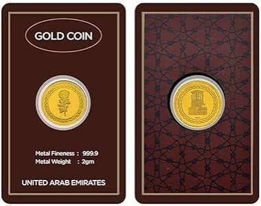 2g Gold Coin 24k, 2 g 24K